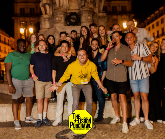 group of people enjoying night